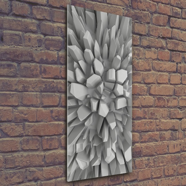 Staand foto plexiglas 3D-abstractie