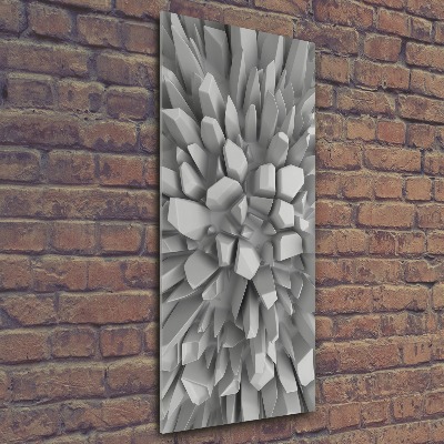 Staand foto plexiglas 3D-abstractie