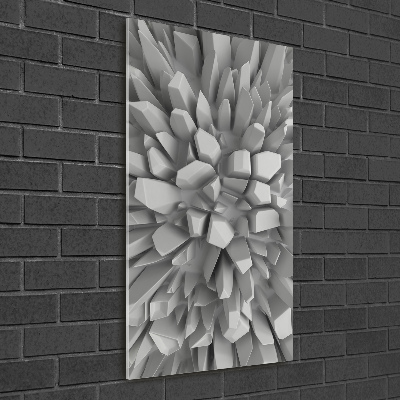 Staand foto plexiglas 3D-abstractie
