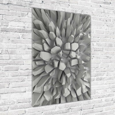 Staand foto plexiglas 3D-abstractie