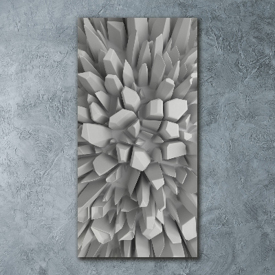 Staand foto plexiglas 3D-abstractie