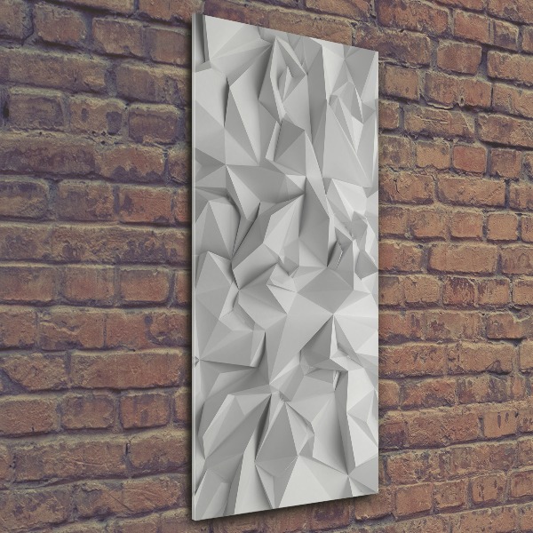 Staand foto in plexiglas 3D-abstractie
