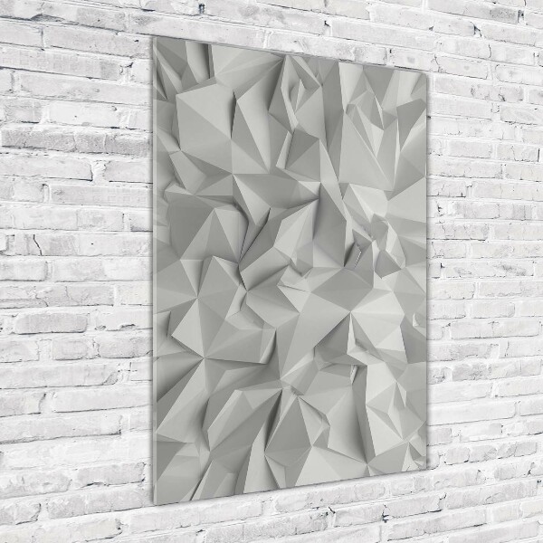 Staand foto in plexiglas 3D-abstractie