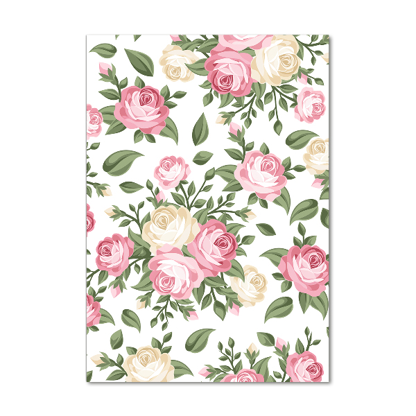 Staand foto op plexiglas Rozen