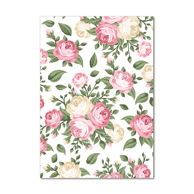 Staand foto op plexiglas Rozen