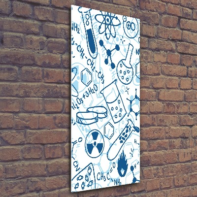 Staand plexiglas foto Chemische achtergrond