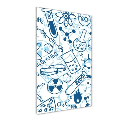 Staand plexiglas foto Chemische achtergrond