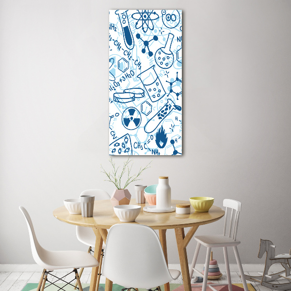 Staand plexiglas foto Chemische achtergrond