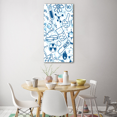 Staand plexiglas foto Chemische achtergrond