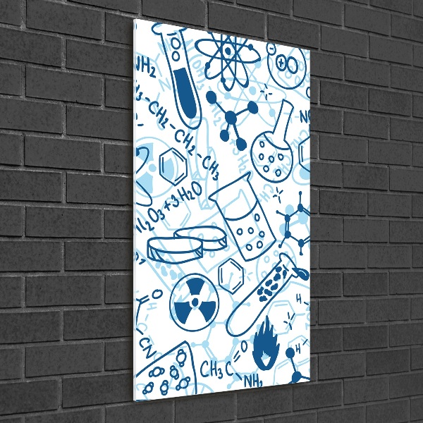 Staand plexiglas foto Chemische achtergrond