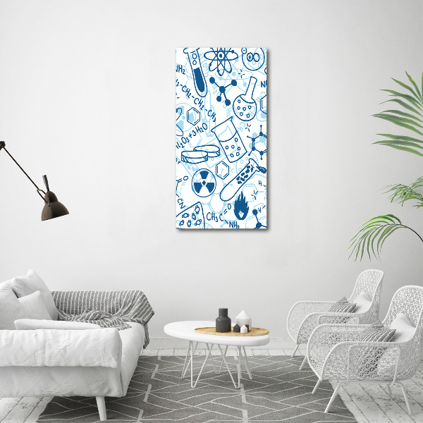 Staand plexiglas foto Chemische achtergrond