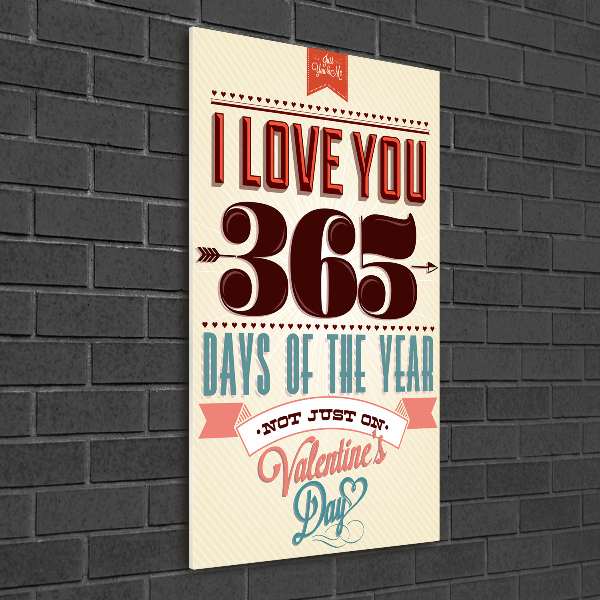 Staand foto plexiglas Valentijnsdag