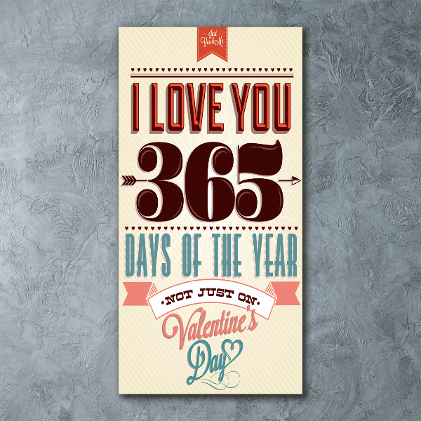 Staand foto plexiglas Valentijnsdag