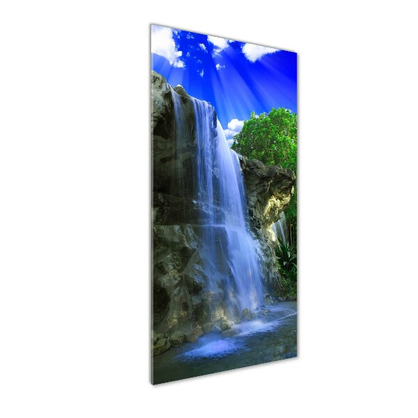 Staand plexiglas foto Waterval