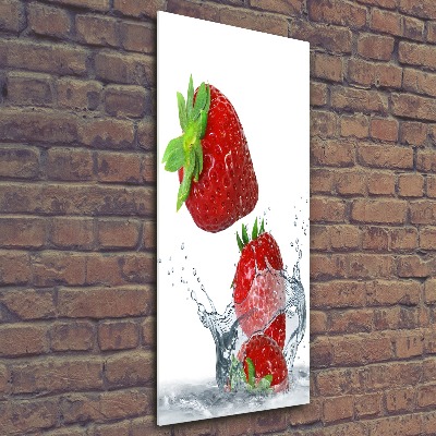 Staand foto in plexiglas Aardbeien