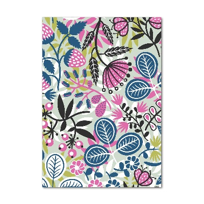 Staand plexiglas foto Bloemen