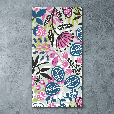 Staand plexiglas foto Bloemen