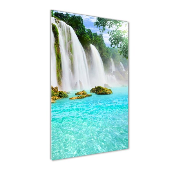 Staand foto op plexiglas Waterval