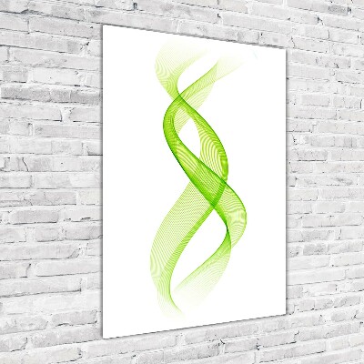 Foto obraz szkło akryl pionowy Kolorowe fale