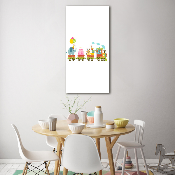 Staand foto op plexiglas Vrolijke Trein