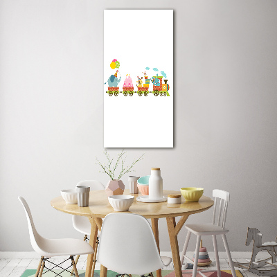 Staand foto op plexiglas Vrolijke Trein