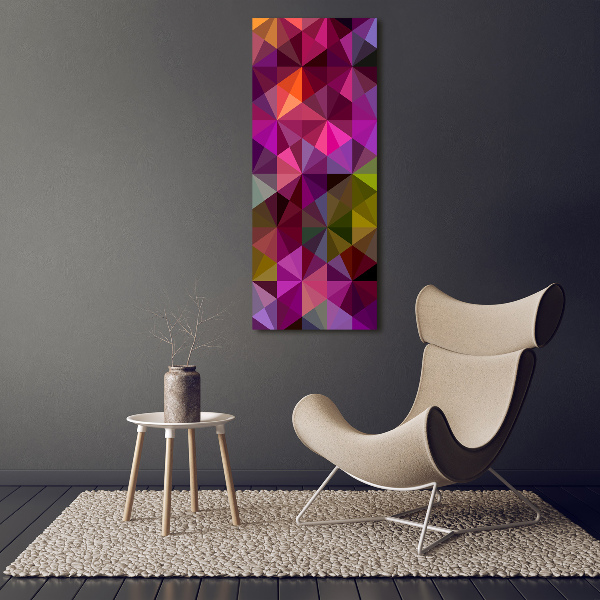 Staand foto plexiglas Abstracte golven