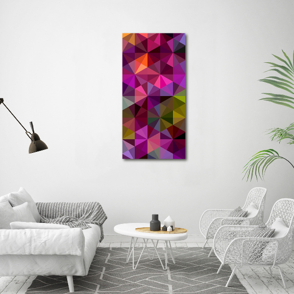Staand foto plexiglas Abstracte golven