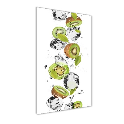 Staand plexiglas foto Kiwi en water