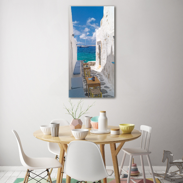 Staand foto in plexiglas Griekse straten