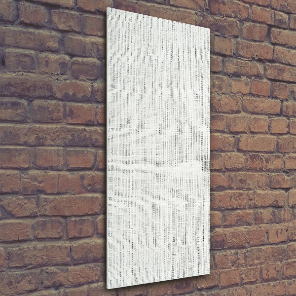 Staand plexiglas foto Wit linnen canvas