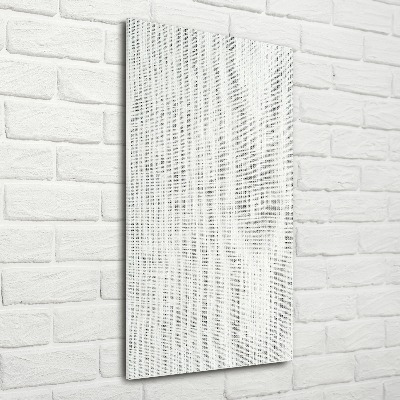 Staand plexiglas foto Wit linnen canvas