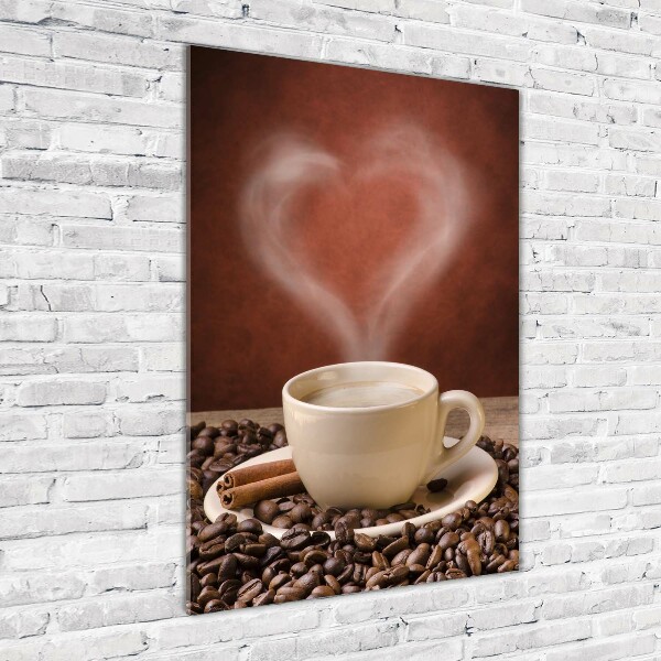 Staand foto op plexiglas Aromatische koffie