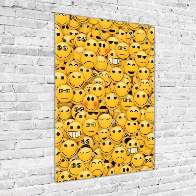 Staand foto in plexiglas Emoticons