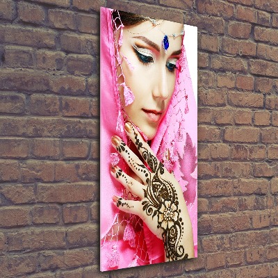 Staand foto plexiglas Indiase vrouw