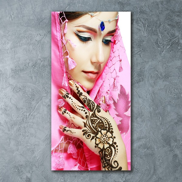 Staand foto plexiglas Indiase vrouw