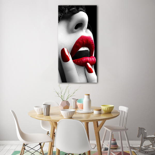 Staand foto op plexiglas Kanten masker