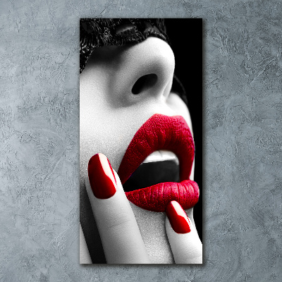 Staand foto op plexiglas Kanten masker