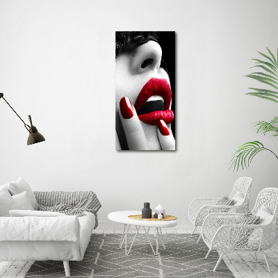 Staand foto op plexiglas Kanten masker