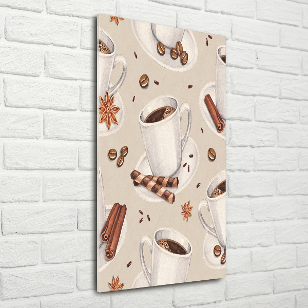Foto obraz szkło akryl pionowy Filiżanka kawy