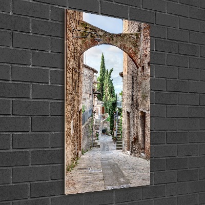 Staand plexiglas foto Italiaanse straten