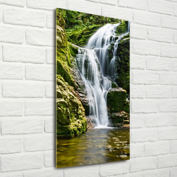 Staand foto op plexiglas Waterval