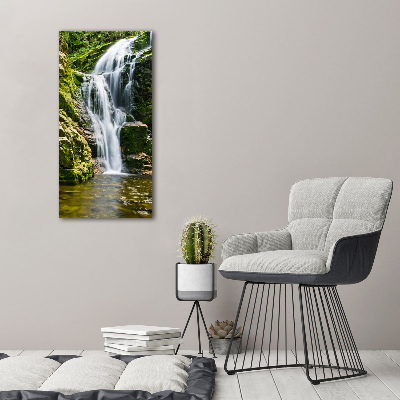 Staand foto op plexiglas Waterval