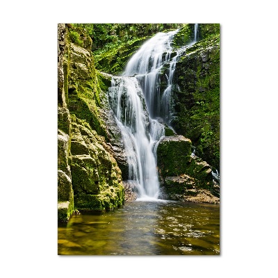 Staand foto op plexiglas Waterval