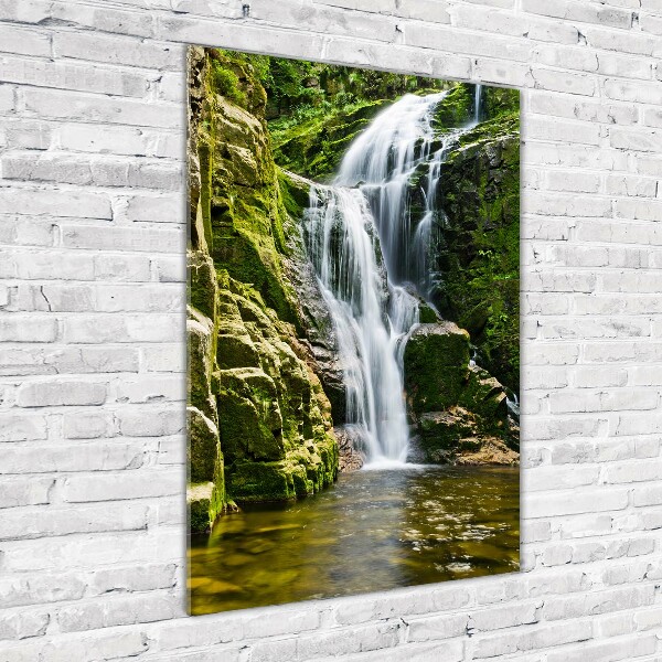 Staand foto op plexiglas Waterval