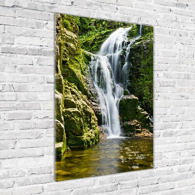 Staand foto op plexiglas Waterval