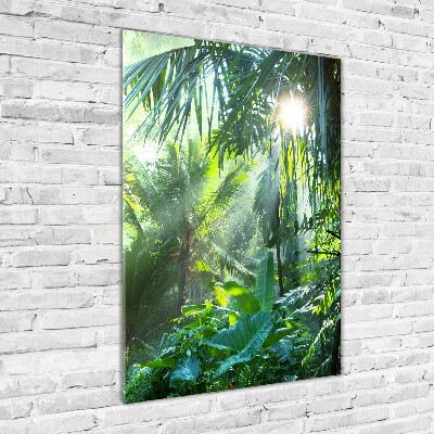 Staand foto in plexiglas jungle