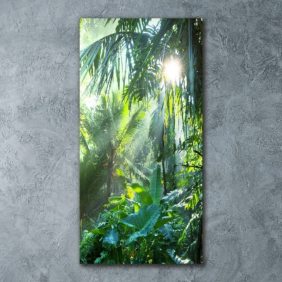 Staand foto in plexiglas jungle