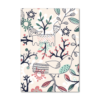 Staand foto op plexiglas Dieren en bloemen