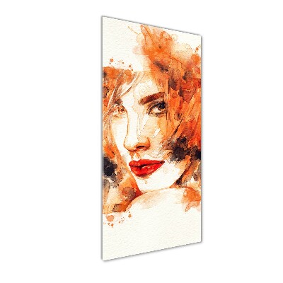 Staand foto plexiglas Abstracte vrouw
