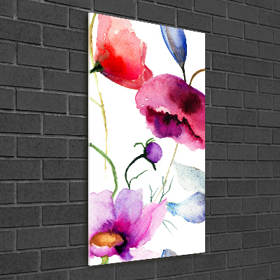 Staand plexiglas foto Klaprozen